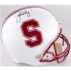 John Elway Signed Stanford Cardinal Full-Size Helmet (Elway Hologram)