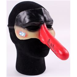 Malcolm McDowell Signed "A Clockwork Orange" Mask (Radtke COA)