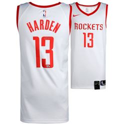 James Harden Signed Rockets Nike Jersey (Fanatics Hologram)