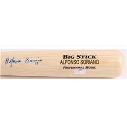 Alfonso Soriano Signed Rawlings Big Stick Adirondack Pro Custom Engraved Baseball Bat (Radtke Hologr