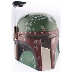 Jeremy Bulloch Signed Star Wars "Boba Fett" Full-Size Deluxe Edition Star Wars Helmet Inscribed "Bob