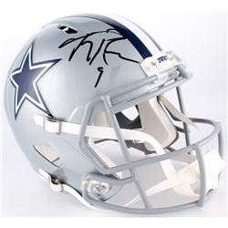 Tony Romo Signed Cowboys Full-Size Speed Helmet (JSA COA)