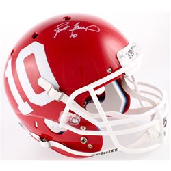 Brett Favre Signed Hancock North Central High School Hawks Full-Size Helmet (Favre COA)