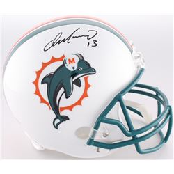 Dan Marino Signed Dolphins Full-Size Throwback Helmet (Radtke COA)