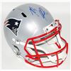Image 1 : Rob Gronkowski Signed Patriots Full Size Speed Helmet (Radtke COA)