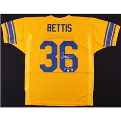 Jerome Bettis Signed Rams Throwback Jersey Inscribed "693 ROY" (Radtke COA)