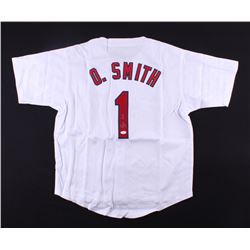 Ozzie Smith Signed Cardinals Jersey (JSA COA)