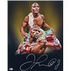 Image 1 : Floyd Mayweather Jr. Signed 16x20 Photo (Beckett COA)