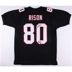 Andre Rison Signed Falcons Jersey Inscribed "Showtime" (JSA COA)