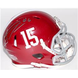 HaHa Clinton-Dix Signed Alabama Crimson Tide Mini Speed Helmet (Dixon Hologram)