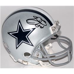 Emmitt Smith Signed Cowboys Mini Helmet (Radtke COA  Prova Hologram)