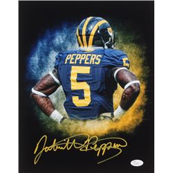 Jabrill Peppers Signed Michigan Wolverines 11x14 Photo (JSA COA)