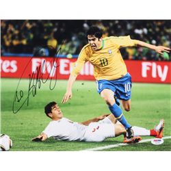Kaka Signed Brasil 11x14 Photo (PSA COA)