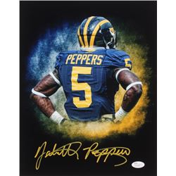 Jabrill Peppers Signed Michigan Wolverines 11x14 Photo (JSA COA)