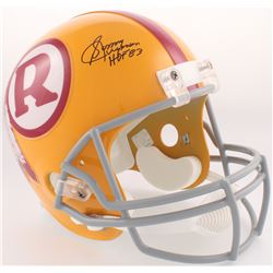Sonny Jurgensen Signed Redskins Full-Size Helmet Inscribed "HOF 83" (JSA COA)