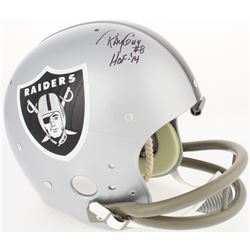 Ray Guy Signed Raiders Full-Size TK Suspension Helmet Inscribed "HOF-14" (JSA COA)