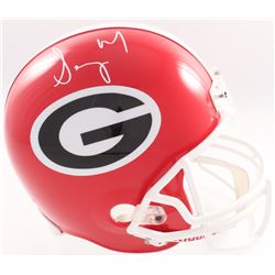 Sony Michel Signed Georgia Bulldogs Full-Size Helmet (JSA COA  Denver Autographs COA)