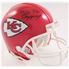Image 1 : Tony Gonzalez Signed Chiefs Mini-Helmet (JSA COA)