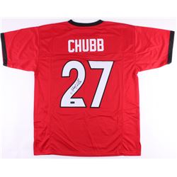 Nick Chubb Signed Georgia Bulldogs Jersey (Radtke COA)