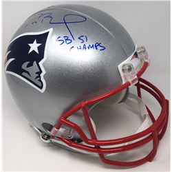 Tom Brady Signed Limited Edition Patriots Full-Size Authentic Pro-Line Helmet "SB 51 Champs" (TriSta