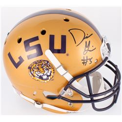 Derrius Guice Signed LSU Tigers Full-Size Alternative Helmet (Radtka COA)
