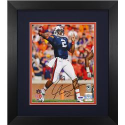 Cam Newton Signed Auburn Tigers 13.75x15.5 Custom Framed Photo Display (PSA COA)