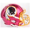 Image 1 : Alex Smith Signed Redskins Full-Size Chrome Speed Helmet (Beckett COA)