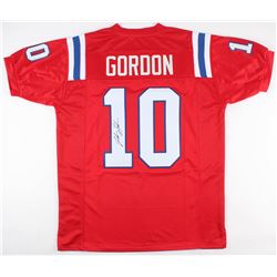 Josh Gordon Signed New England Patriots Jersey (JSA COA)