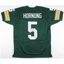 Paul Hornung Signed Green Bay Packers Jersey Inscribed "HOF 86" (JSA Hologram)