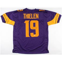 Adam Thielen Signed Minnesota Vikings Jersey (Beckett COA)