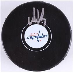 Alexander Ovechkin Signed Capitals Logo Hockey Puck (Beckett COA)