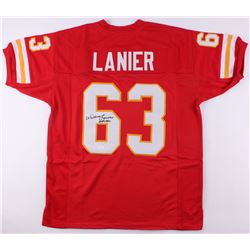 Willie Lanier Signed Chiefs Jersey Inscribed "HOF 1986" (JSA COA)