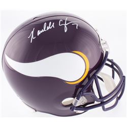 Randall Cunningham Signed Vikings Full-Size Helmet (JSA COA)