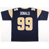 Image 1 : Aaron Donald Signed Los Angeles Rams Jersey (PSA COA)