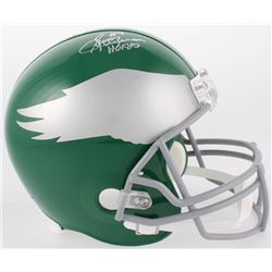Sonny Jurgensen Signed Eagles Full-Size Helmet Inscribed "HOF 83" (JSA COA)