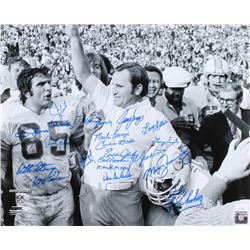 1972 Miami Dolphins "Super Bowl VII" 16x20 Photo Team-Signed by (20) with Jim Kiick, Dick Anderson, 