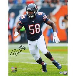 Roquan Smith Signed Chicago Bears 16x20 Photo (Beckett COA)