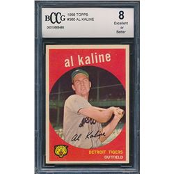 1959 Topps #360 Al Kaline (BCCG 8)