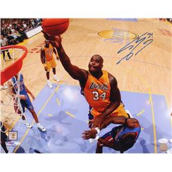 Shaquille O'Neal Signed Los Angeles Lakers 16x20 Photo (JSA COA)