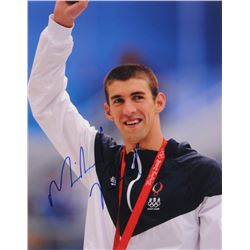 Michael Phelps Signed 11x14 Photo (PSA COA)