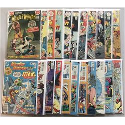 Lot of (22) 1972-1983 DC Wonder Woman Comic Books