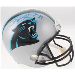 Steve Smith Sr. Signed Carolina Panthers Full-Size Helmet (Radtke COA)