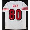 Image 1 : Jerry Rice Signed 49ers Jersey (PSA COA)