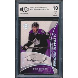 2008-09 Ultimate Collection #70 Drew Doughty AU RC (BCCG 10)