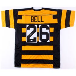Le'Veon Bell Signed Pittsburgh Steelers Throwback Jersey (JSA COA)