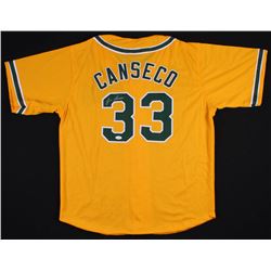 Jose Canseco Signed Oakland Athletics "Chemist" Jersey (JSA COA)