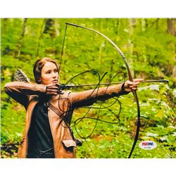 Jennifer Lawrence Signed "The Hunger Games" 8x10 Photo (PSA COA)
