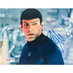 Zachary Quinto Signed "Star Trek" 8x10 Photo (PSA COA)