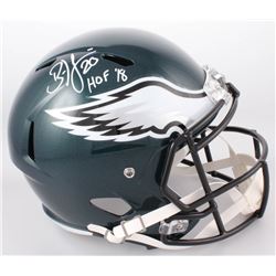 Brian Dawkins Signed Philadelphia Eagles Full-Size Speed Helmet Inscribed "HOF '18" (JSA COA)