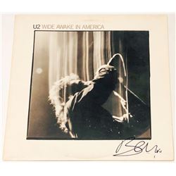 Bono Signed "Wide Awake In America" Vinyl Album Cover (PSA COA)